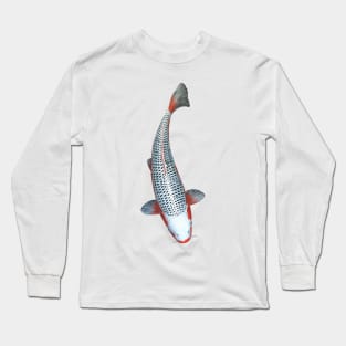 Koi Fish Asagi Variety Long Sleeve T-Shirt